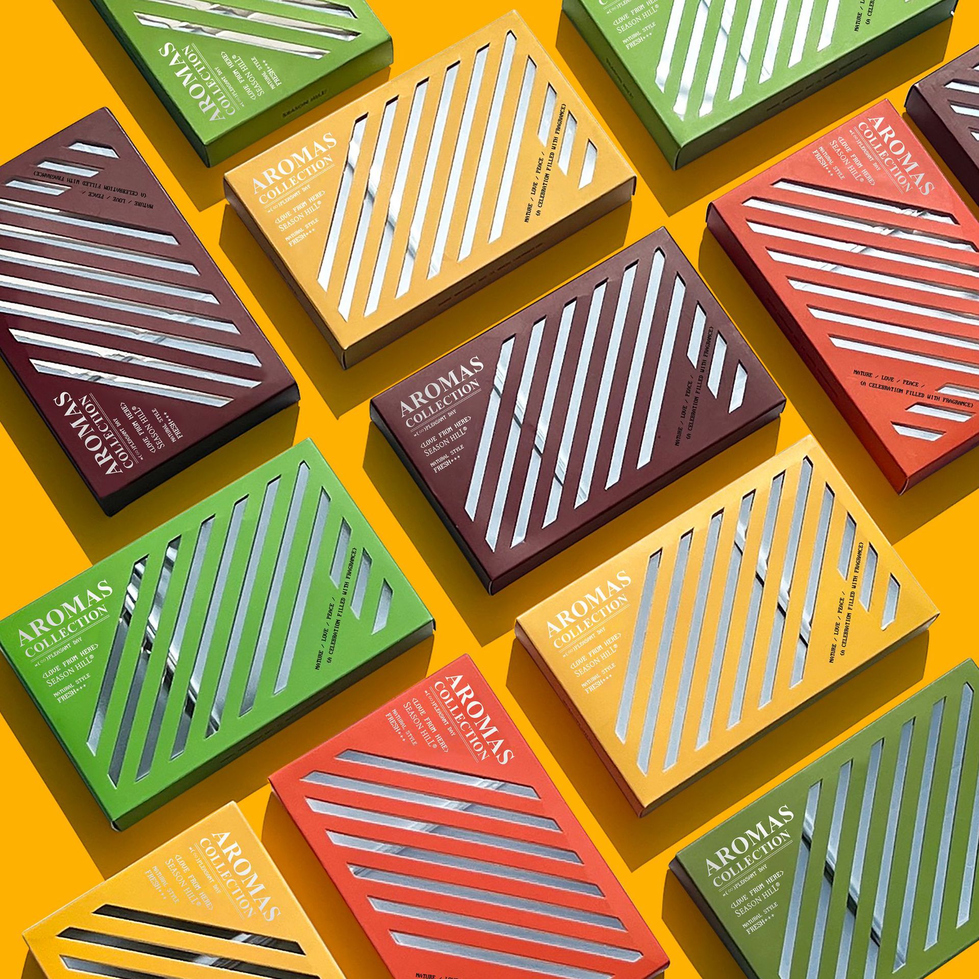 Fragrant shrapnel diffuser