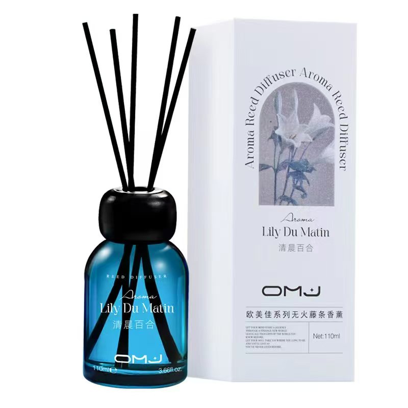 Euromeiga Collection: Orange & Green Spring Reed Diffuser - Fragrance for Every Room - 4