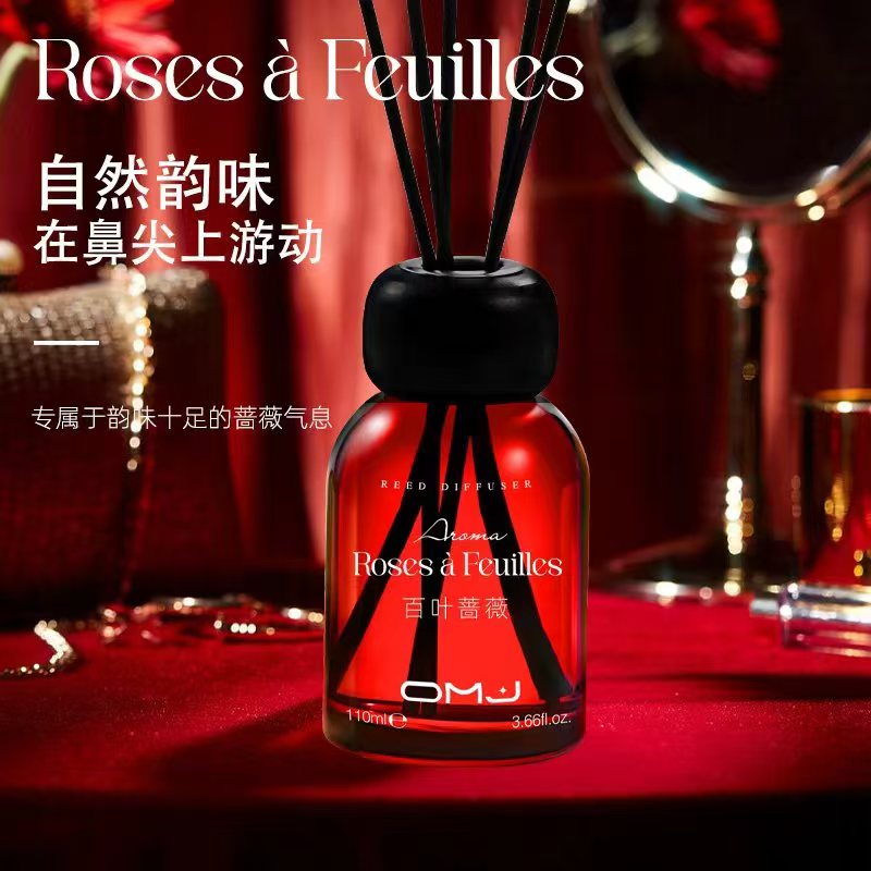 Euromeiga Collection: Orange & Green Spring Reed Diffuser - Fragrance for Every Room