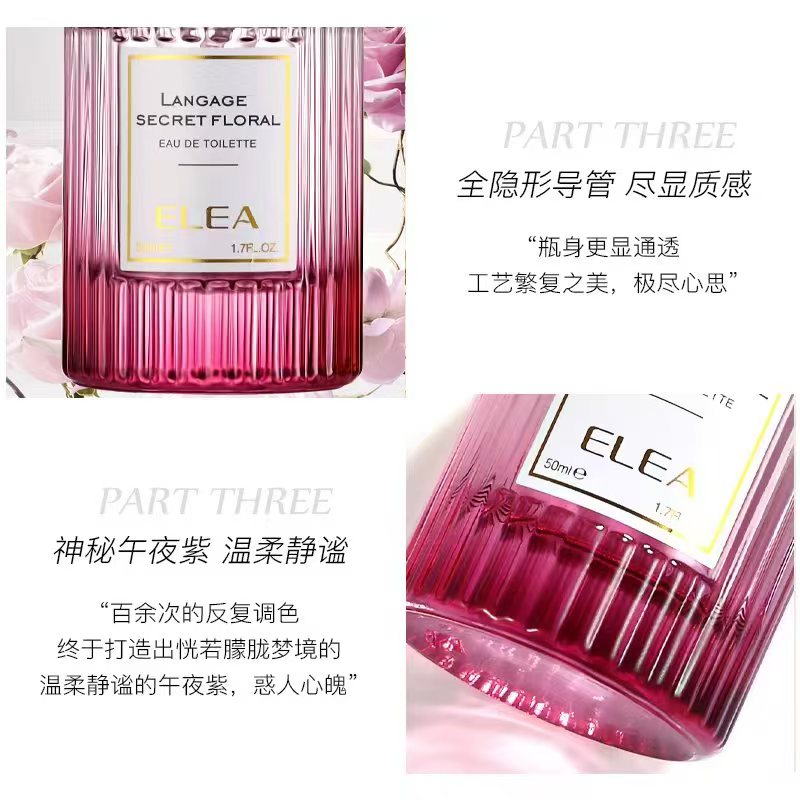 ELEA Floral Whisper Women‘s Eau de Toilette - A Light, Natural, Fresh & Alluring Floral Fragrance - 3