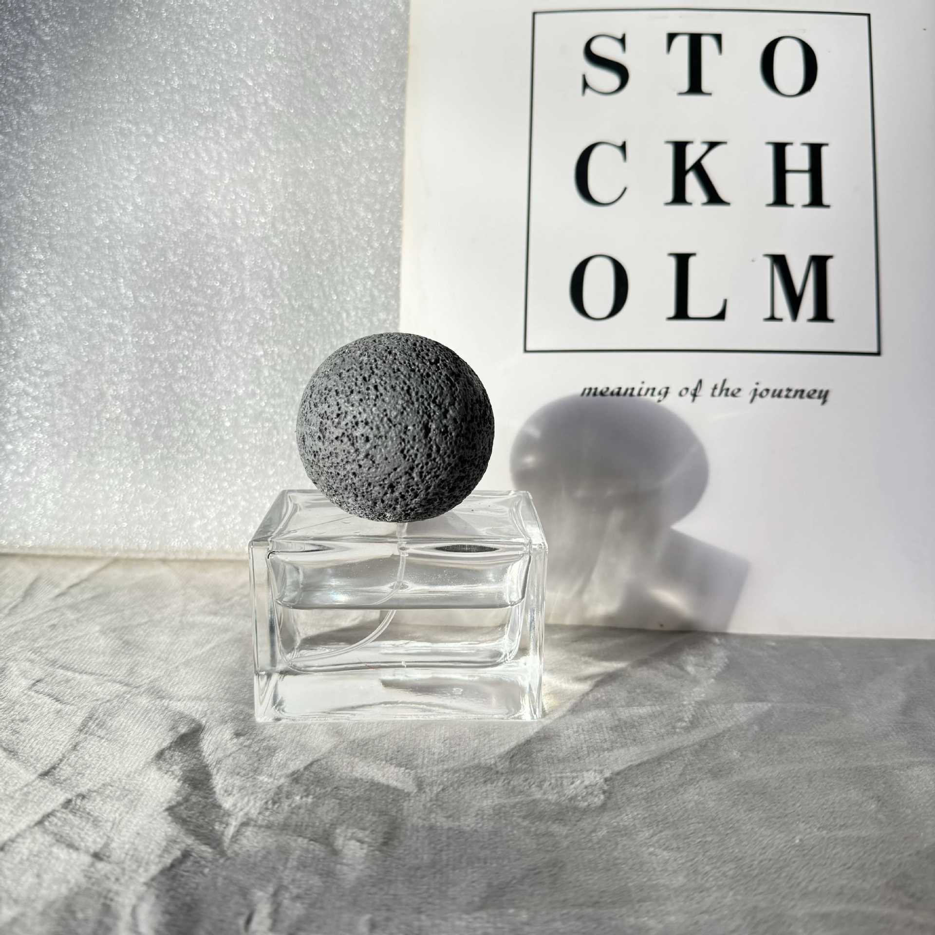 Creative organic composite perfume cap, eco-friendly material, perfume packaging. - 5