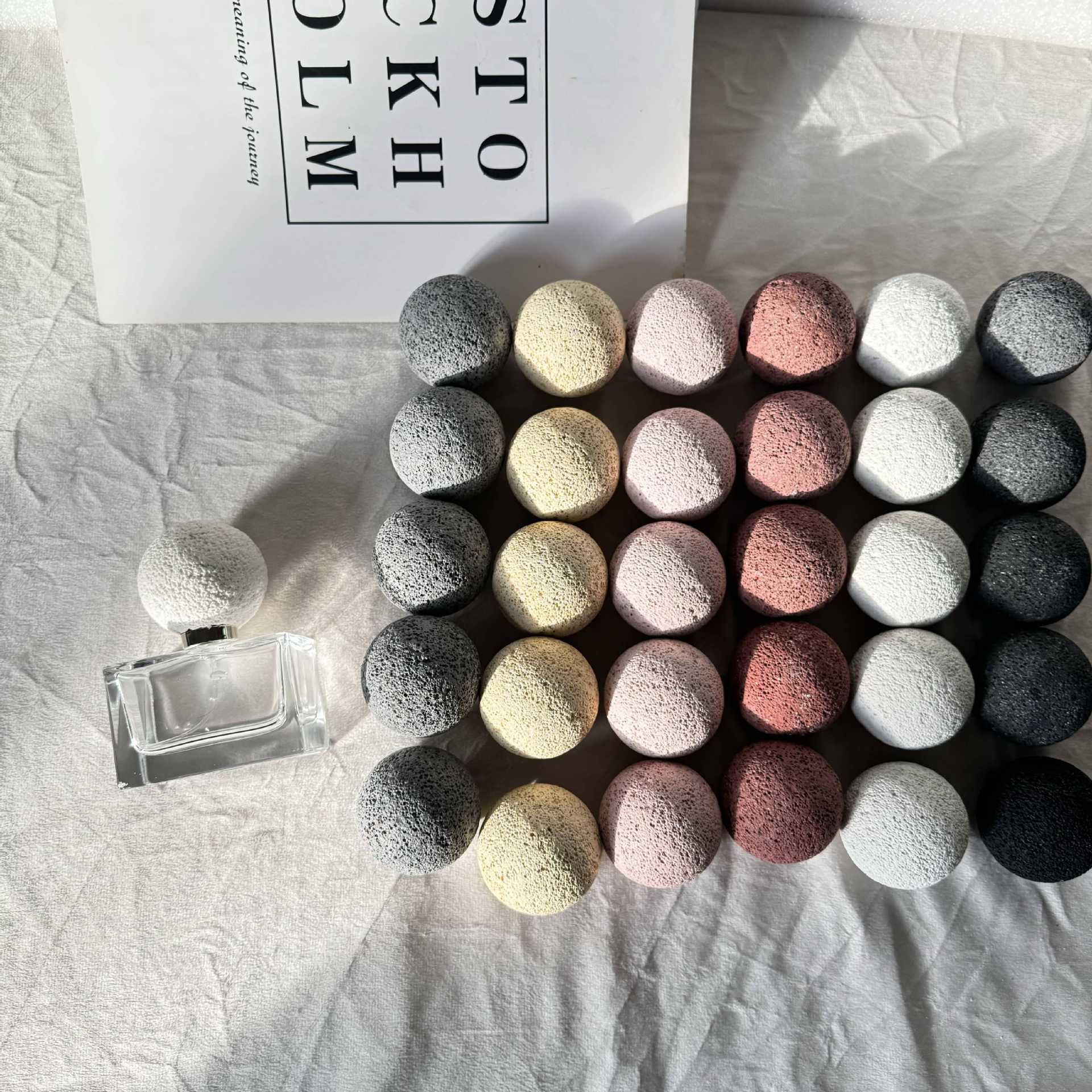 Creative organic composite perfume cap, eco-friendly material, perfume packaging. - 8