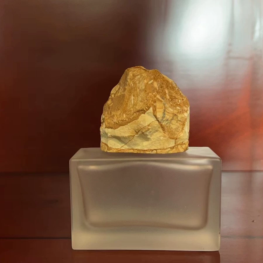 Raw Crystal Stone Cap & Gemstone Aromatherapy Perfume Bottle - 21