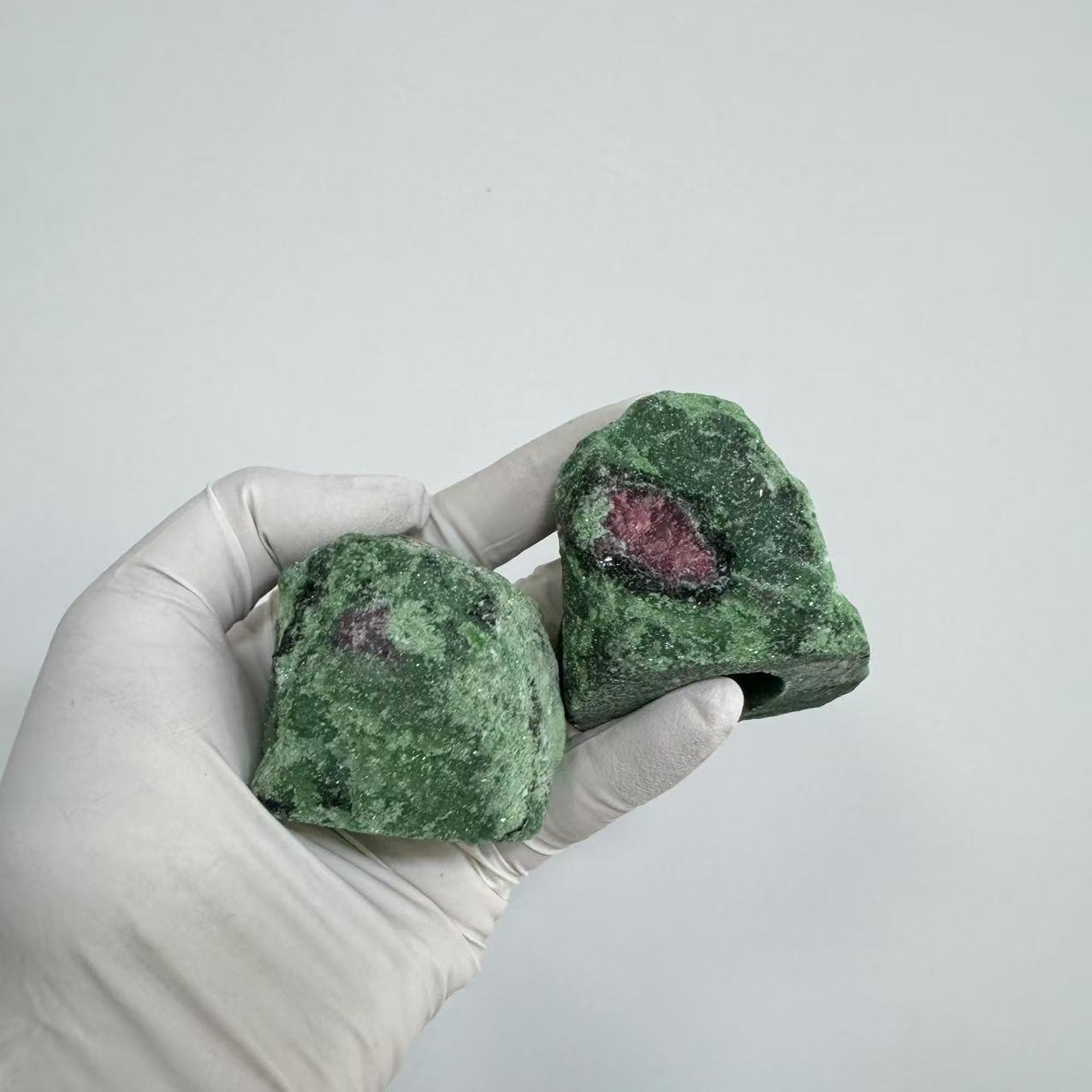 Raw Crystal Stone Cap & Gemstone Aromatherapy Perfume Bottle - 12