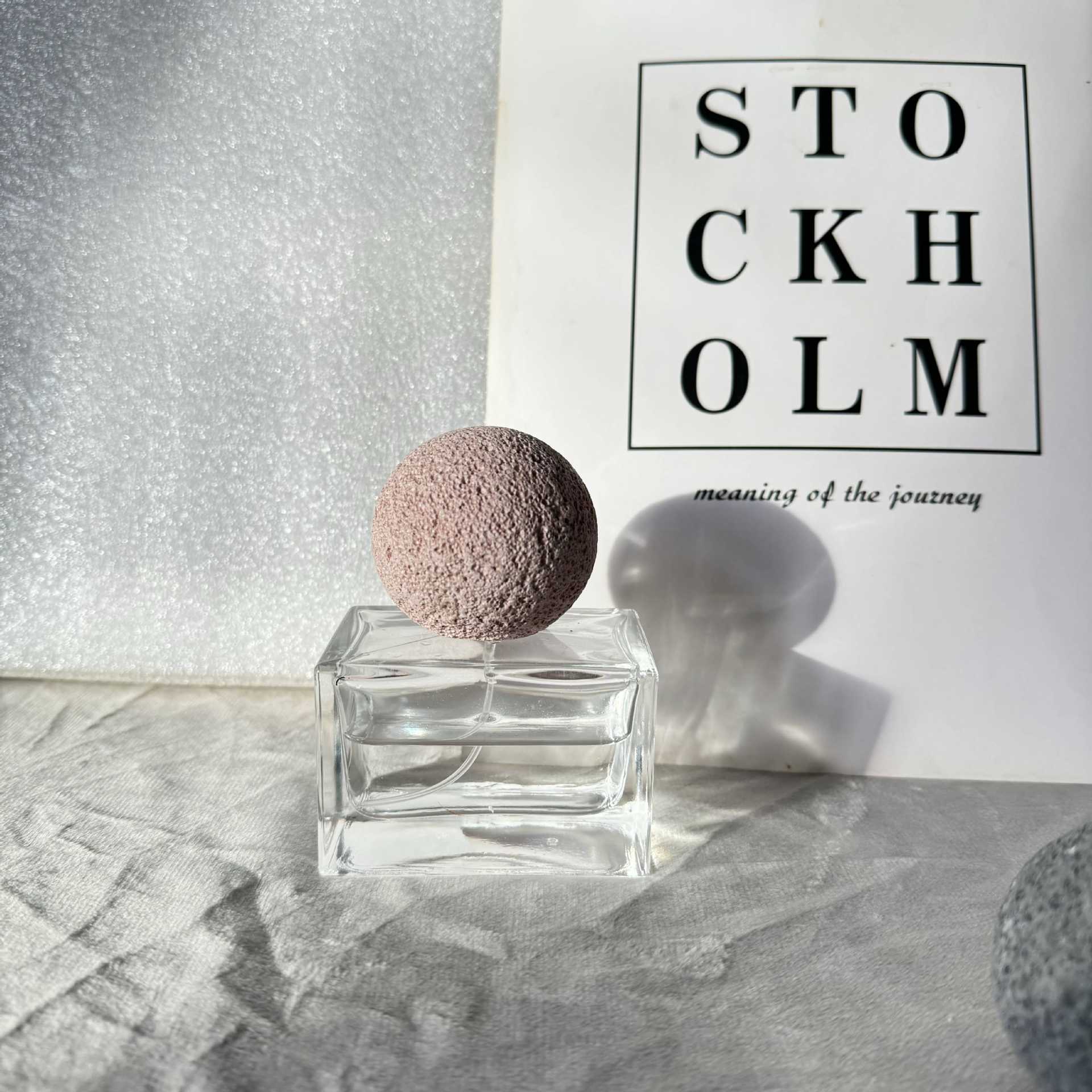 Creative organic composite perfume cap, eco-friendly material, perfume packaging. - 2