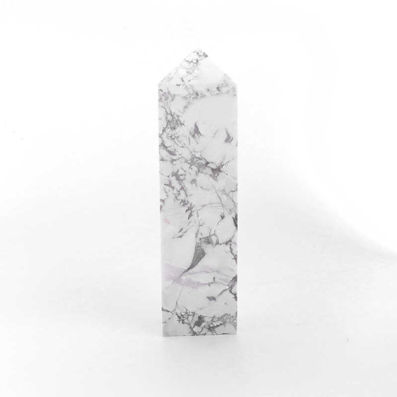 Natural Rose Quartz Square Prism - 6