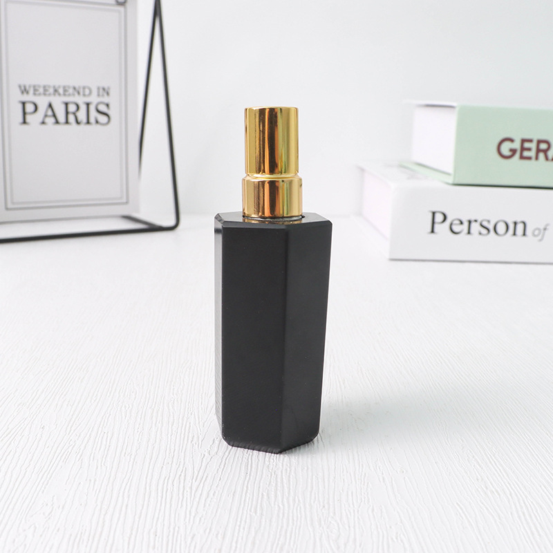 10ml Natural Stone Pink Crystal Jade Agate Refillable Perfume Bottle - 6