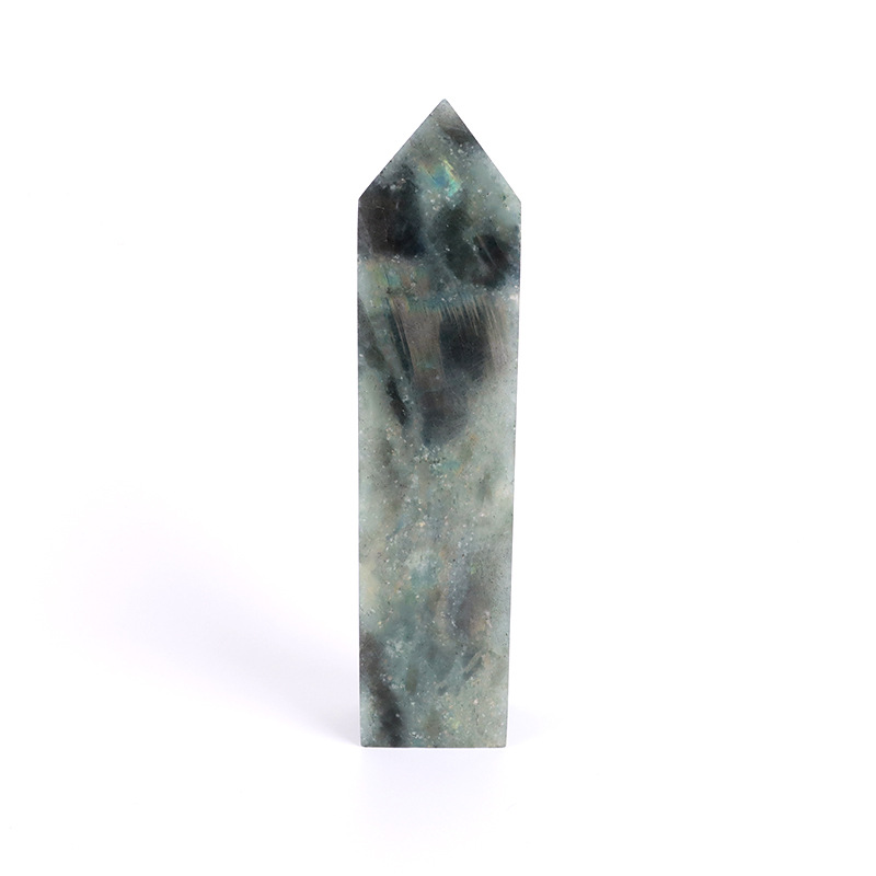 Natural Rose Quartz Square Prism - 5