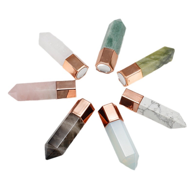 Natural jade bead roller massager  - 5