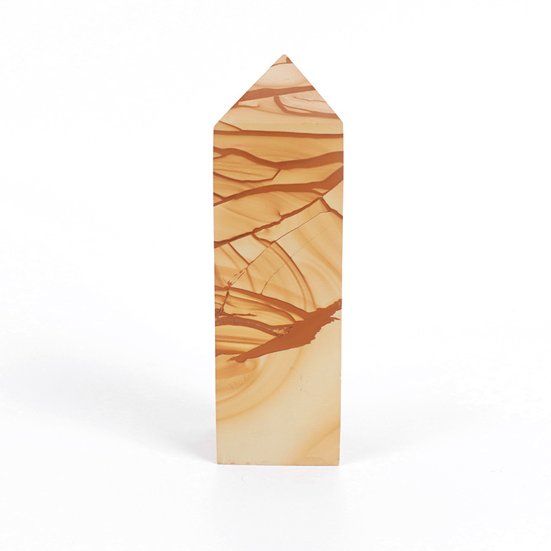 Natural Rose Quartz Square Prism - 15