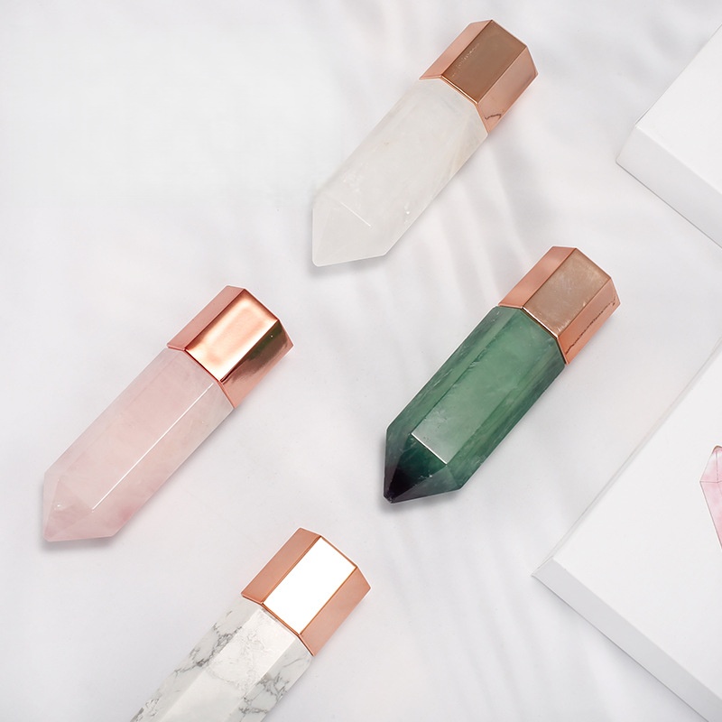 Natural jade bead roller massager  - 4