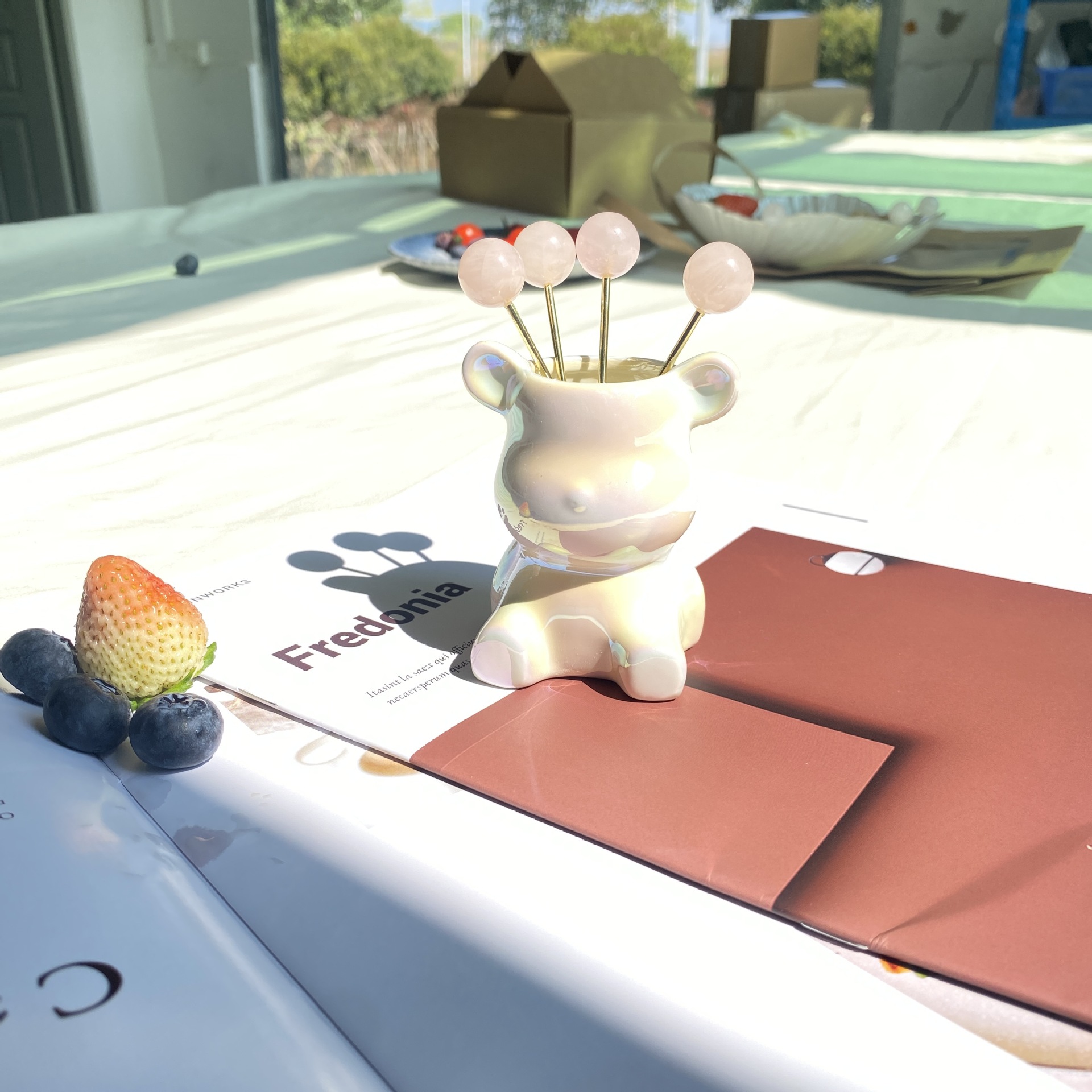 Crystal fruit skewer  - 12