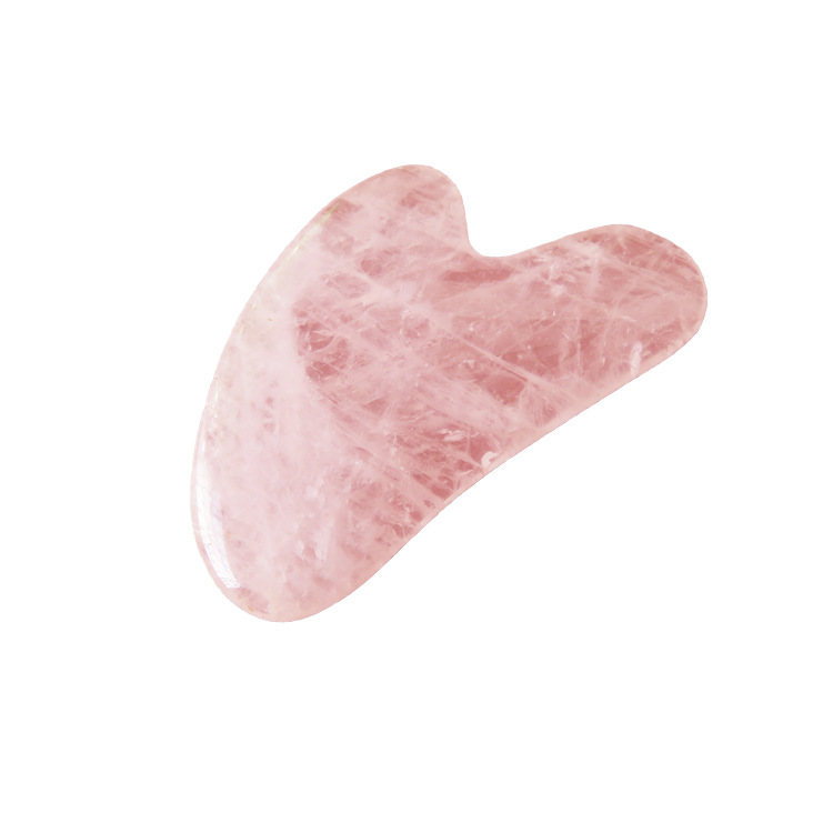 Double-headed handheld crystal and jade massage roller - 2