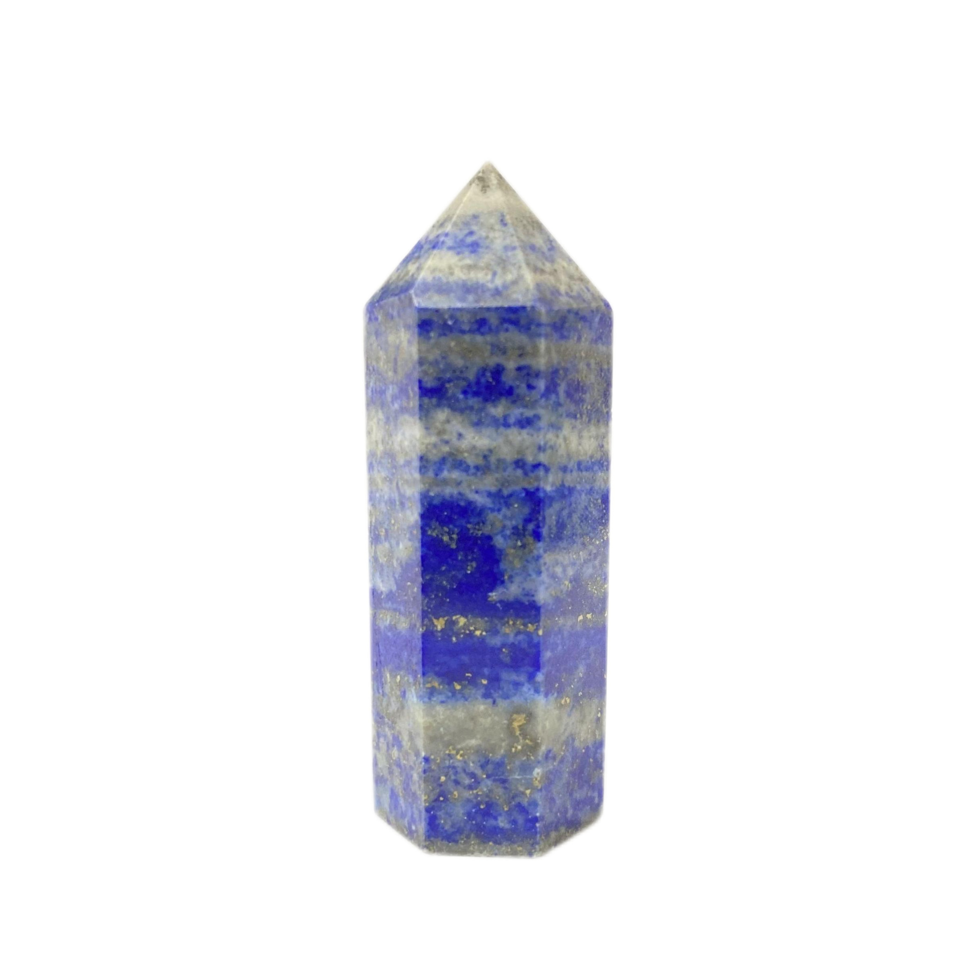 Natural rose quartz hexagonal prism - 22